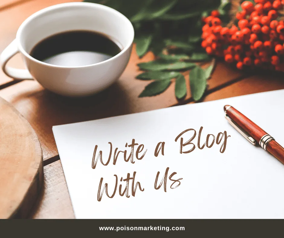 Write Blog With Us